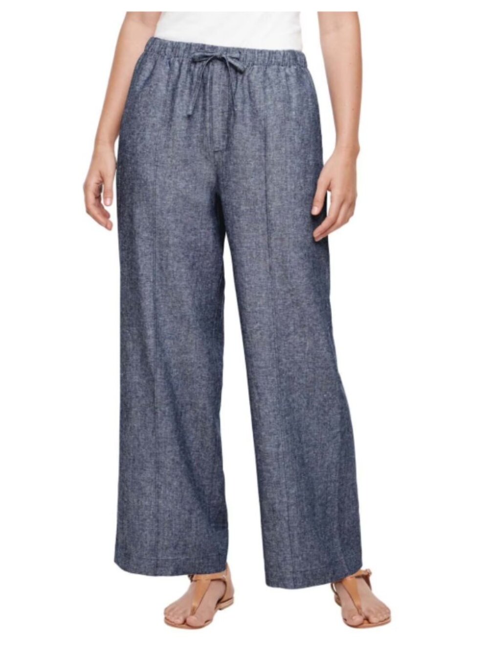 Gap Women's Linen Blend Pull-On Pant